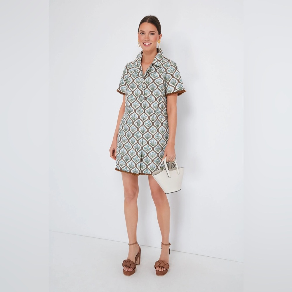 NWOT Porcelain Bouquet Marley Dress - L